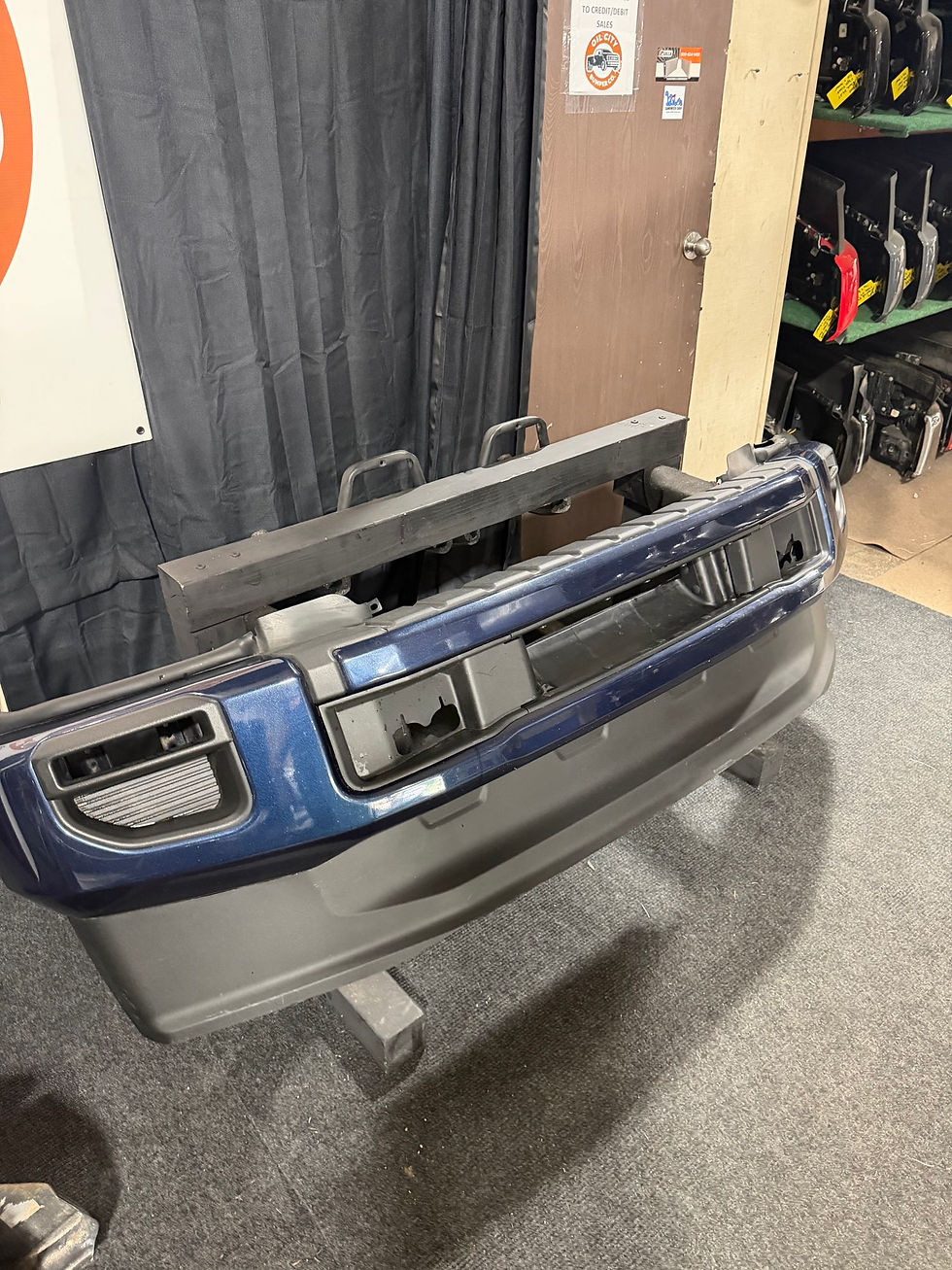 Thumbnail: Painted 2020-2022 Ford f250 f350 super duty front bumper assembly OEM Blue
