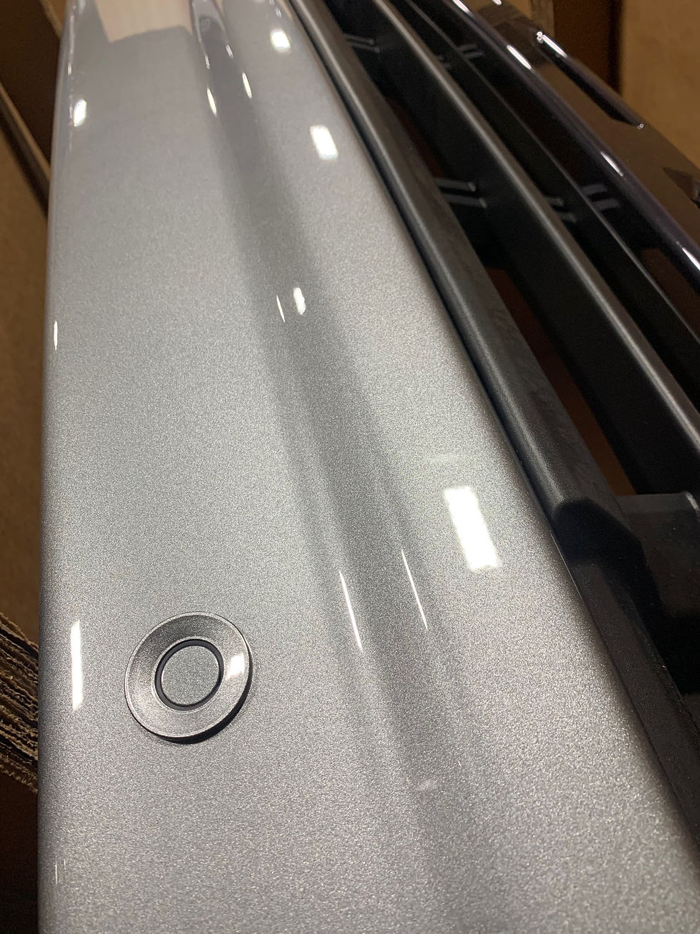 Thumbnail: 2024 Gmc Sierra Denali ultimate hd front bumper assembly sharkfin silver