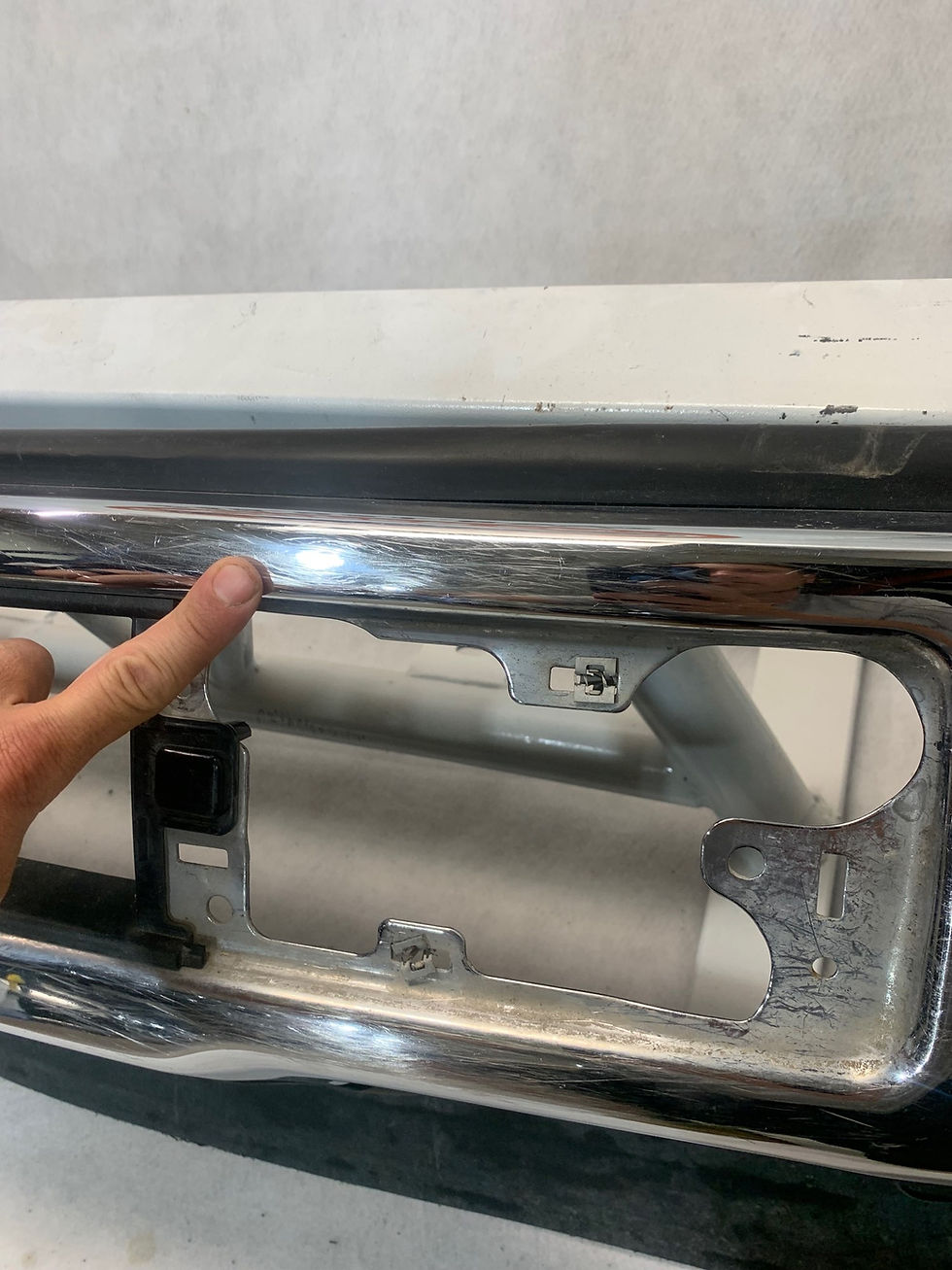 Thumbnail: 2018-20 Ford F150 chrome front bumper