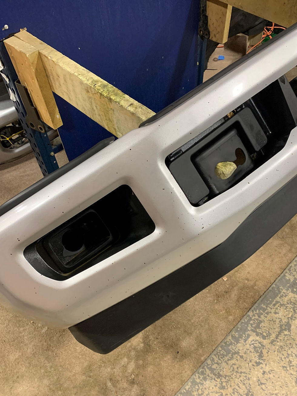 Thumbnail: Silver OEM 2017 2018 2019 Ford super duty f250 f350 front bumper assembly