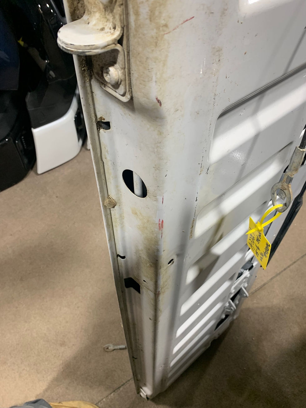 Thumbnail: Step tailgate for 08-16  Ford f250 f350 f450 pearl white
