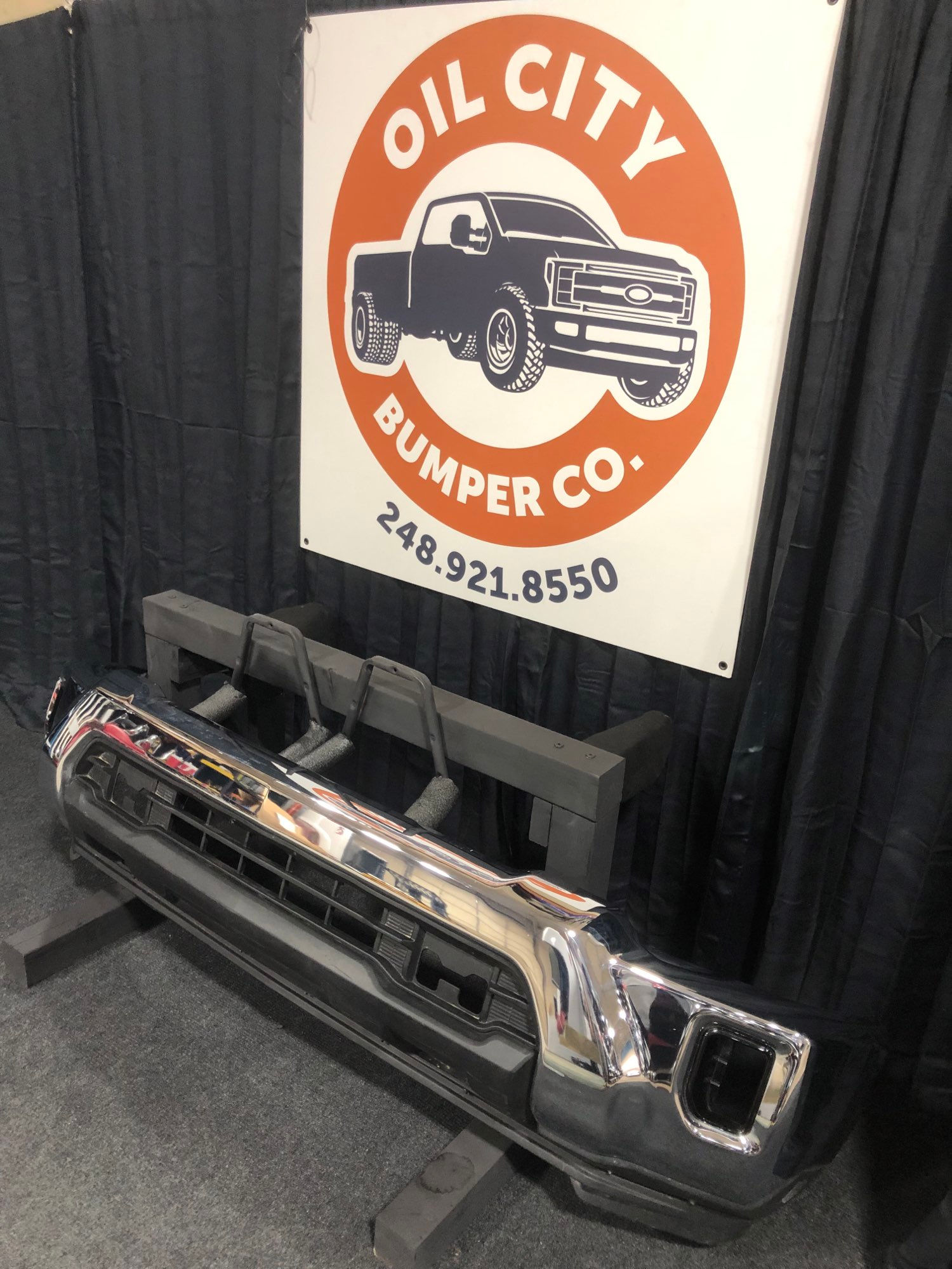 Chevy silverado 2500hd 3500hd front bumper oem chrome w fog no sensor