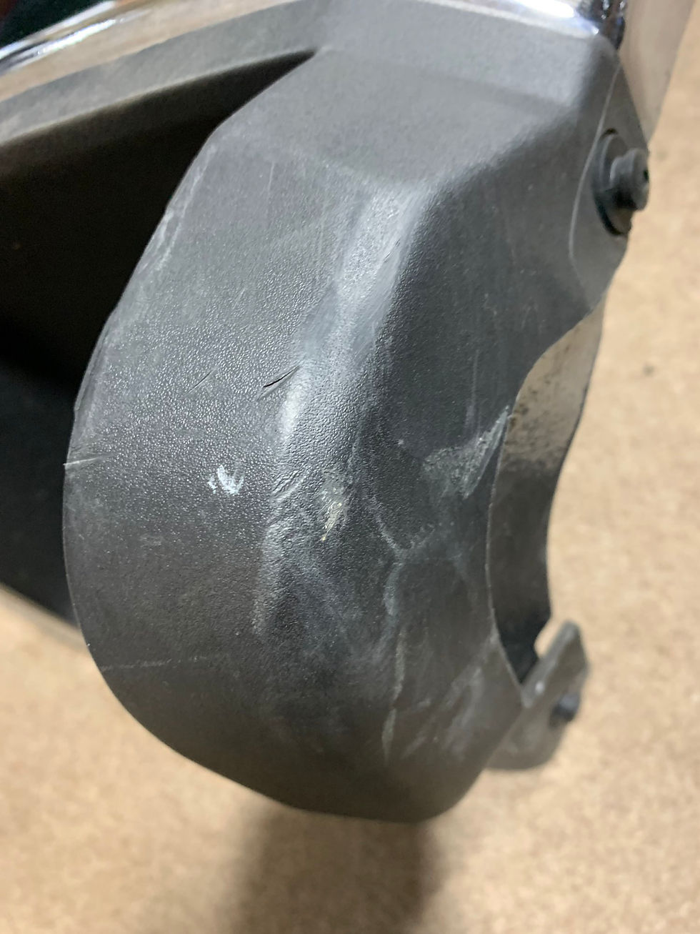 Thumbnail: OEM Chrome No Sensor rear 2023-26 Ford super duty f250 f350 f450