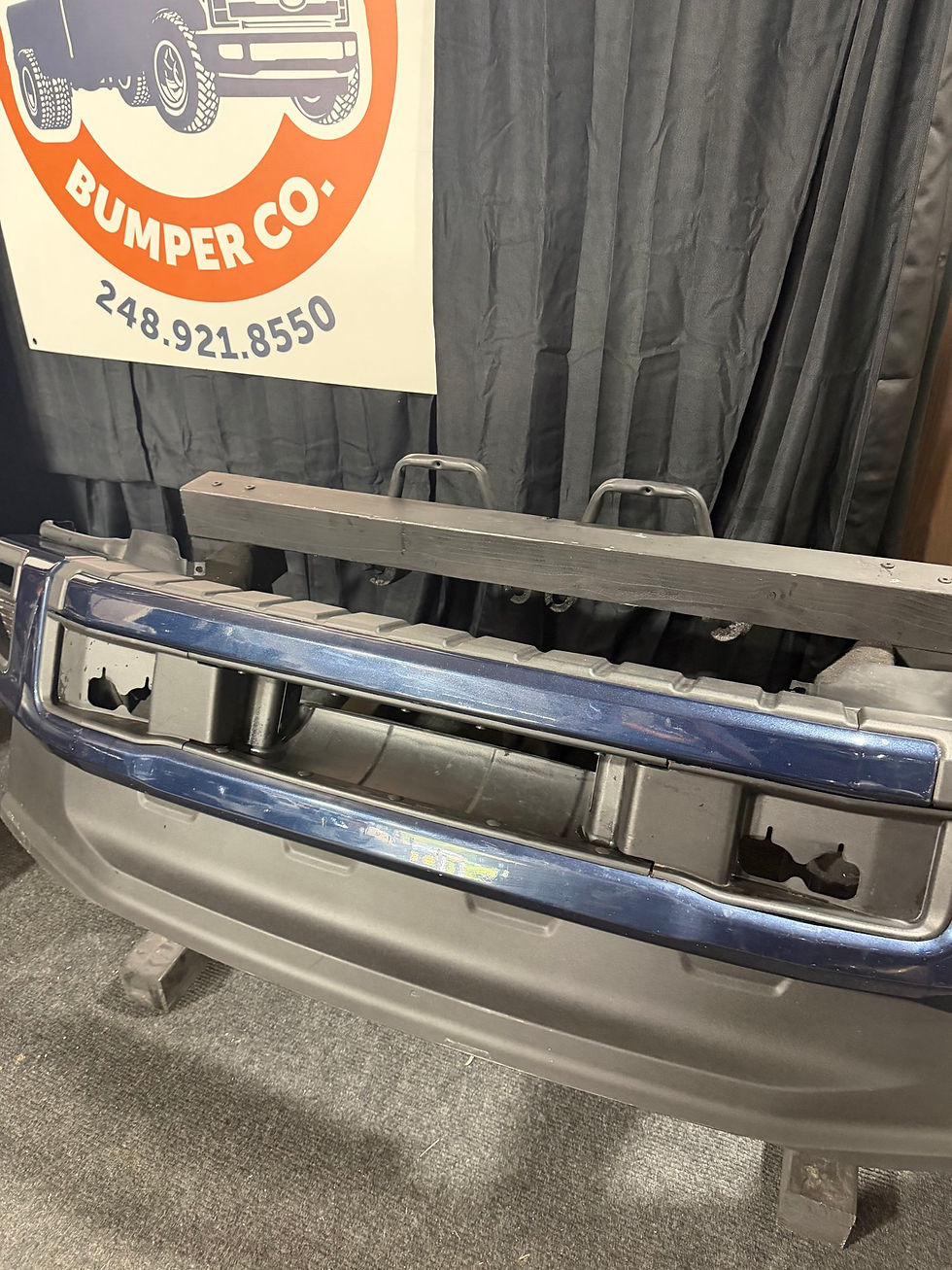 Thumbnail: Painted 2020-2022 Ford f250 f350 super duty front bumper assembly OEM Blue