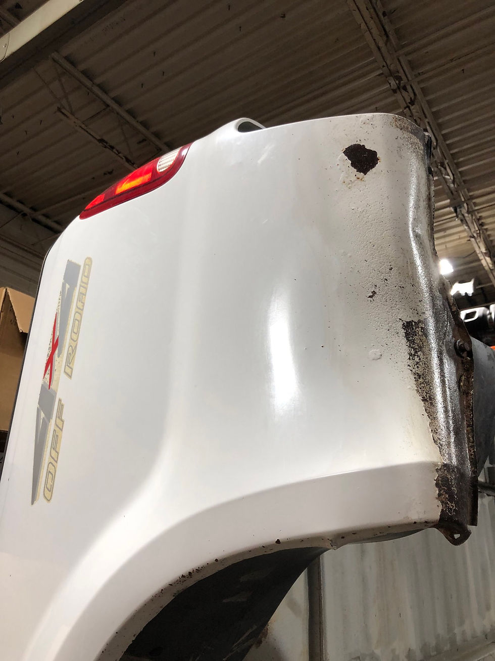Thumbnail: Oxford white 1999-2010 style 8ft long bed ford f250 f350 super duty box