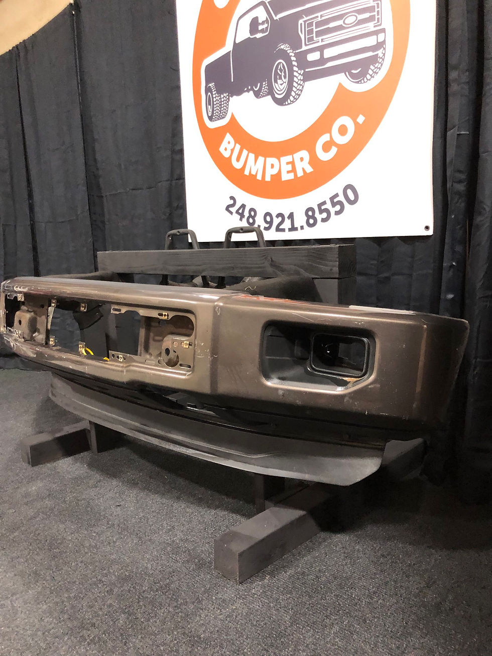 Thumbnail: Caribou brown 2015 2016 2017 ford f150 front bumper painted OEM