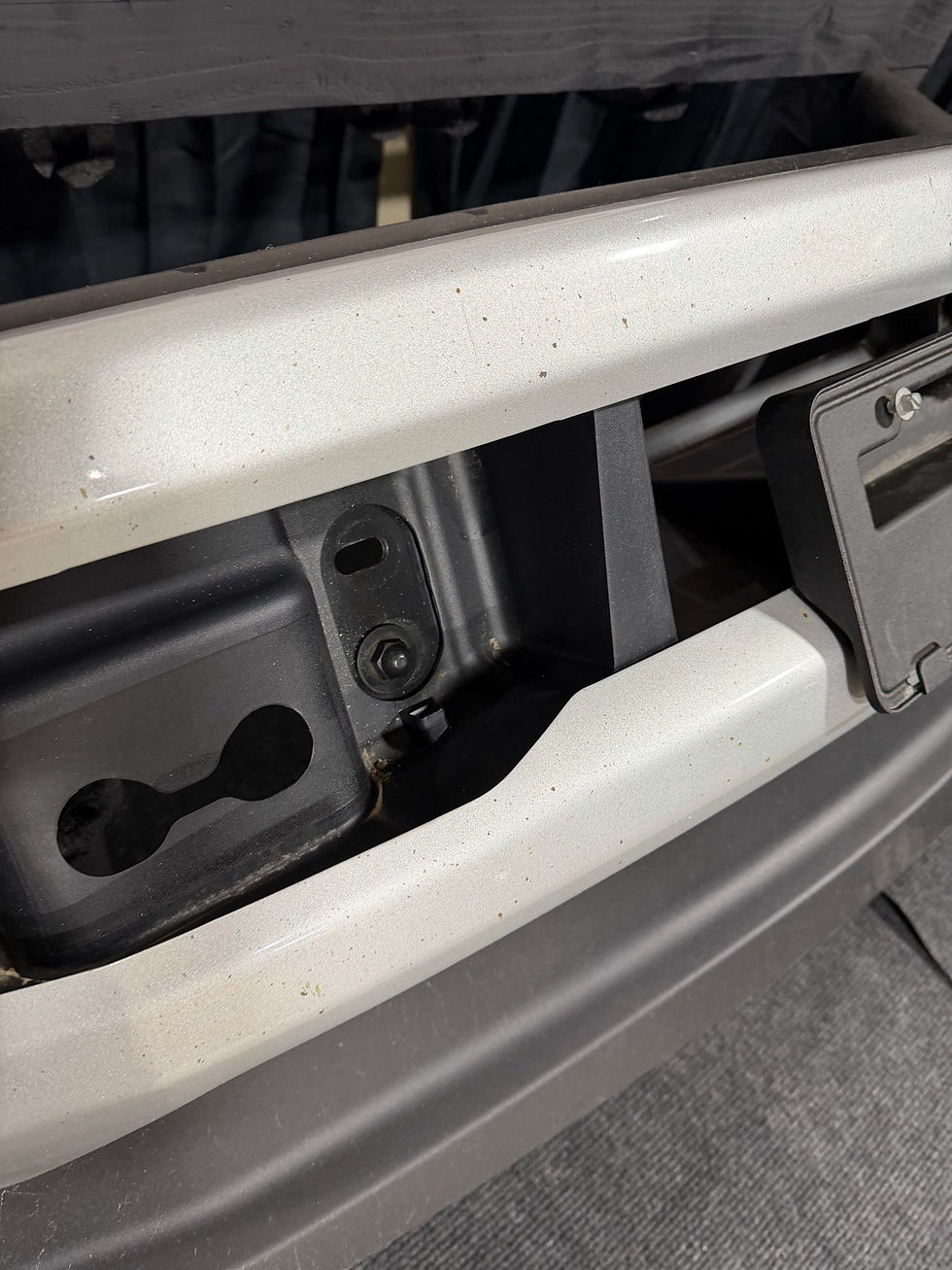 Thumbnail: 2017 2018 2019 painted front bumper Ford f250 f350 super duty platinum limited