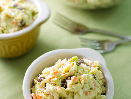 Vegan Coleslaw with Avocado, Mayo, Cashew, & Sour Cream
