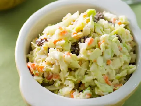 Vegan Coleslaw with Avocado, Mayo, Cashew, & Sour Cream