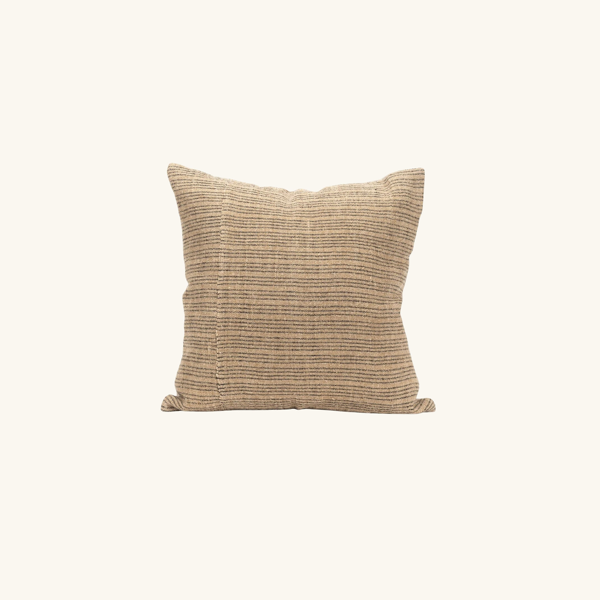 light brown cream waffle style pillow