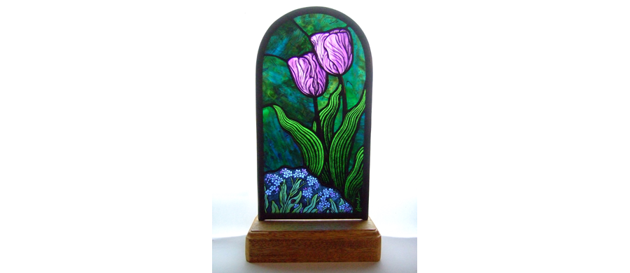 'Purple Tulips'