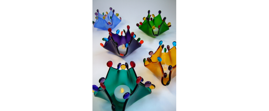 'Jewel Range - tea light holder'