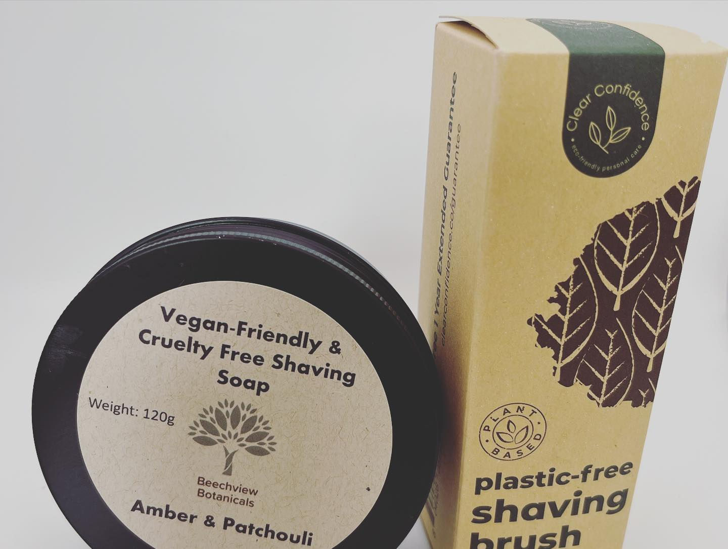 Shaving Bar - Patchouli and Amber, Vegan Friendly