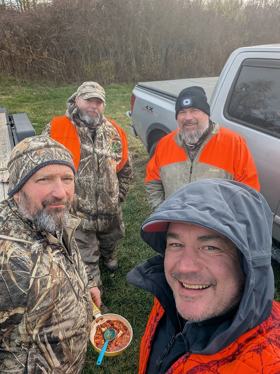 I would hunt with Mike each deer/turkey season