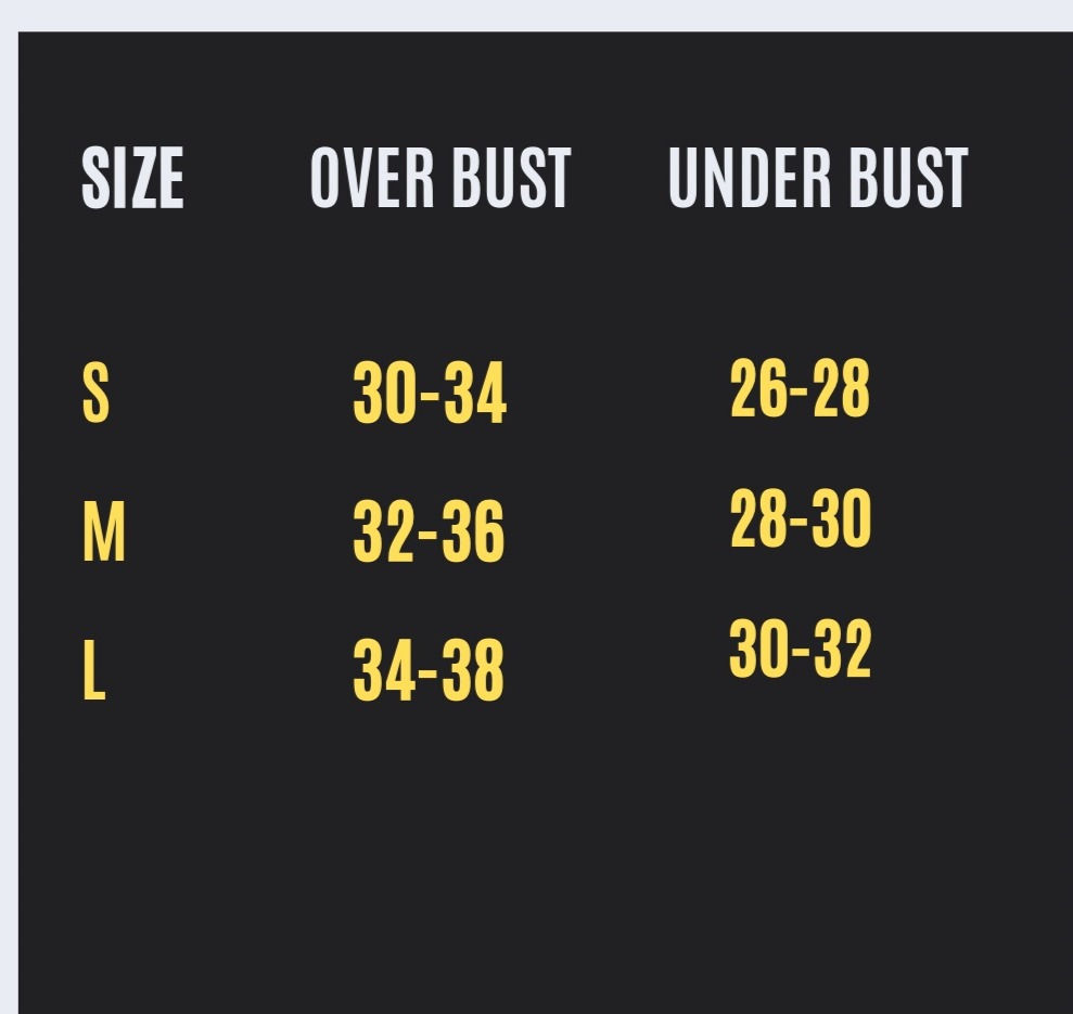 High quality Bandeau top/bra