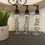 Thumbnail: Rae Dunn Inspired shampoo conditioner Bodywash bottles with decals 16 oz 