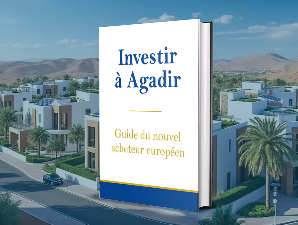 Le guide investir à Agadir