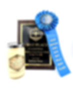 Award winning pure raw local creamed honey in 1lb glass jar