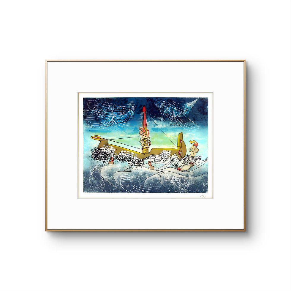 Miniatura: Roberto Matta - N'ou's from the Hom'mere II L'Eautre suite