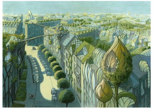 Les Cités Végétales de Luc Schuiten, de l'Utopie à la Réalité