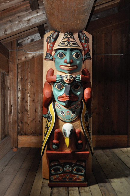 8' Tlingit Housepost