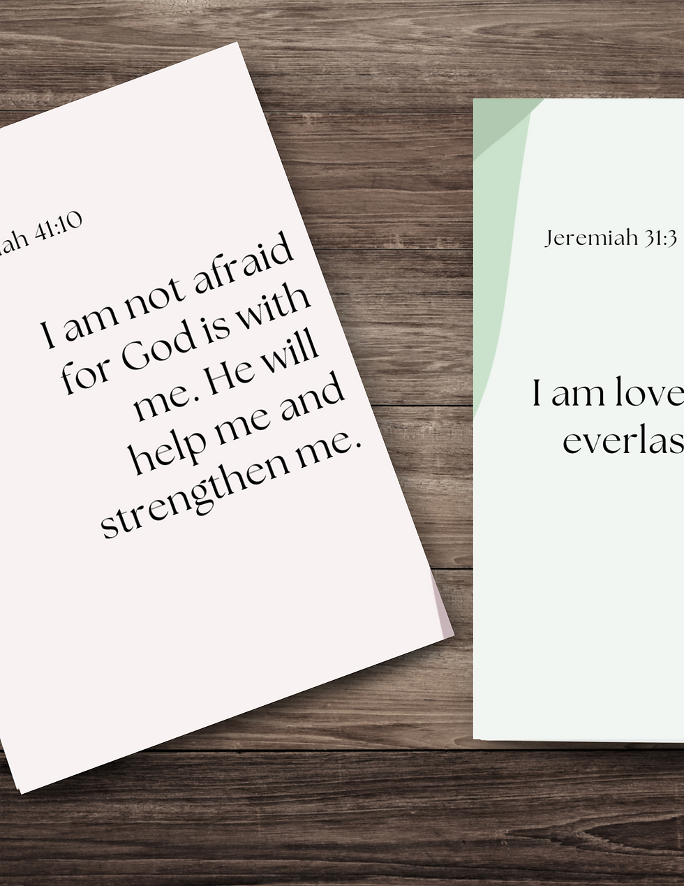 Thumbnail: 30 Bible Affirmation Cards | Scripture cards | Christian Affirmation Cards