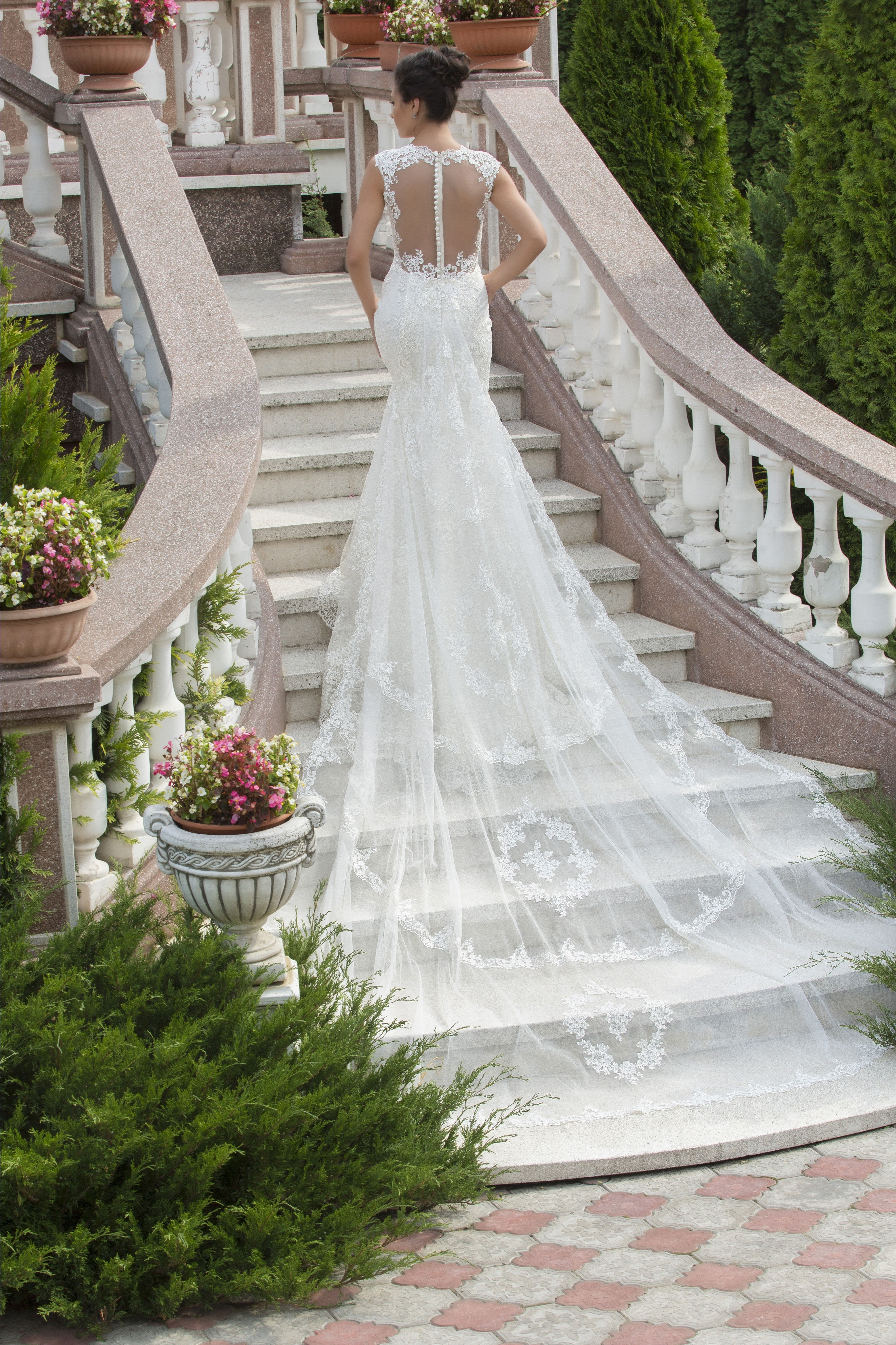 VOILE DENTELLE ROSANA 2,5 METRES