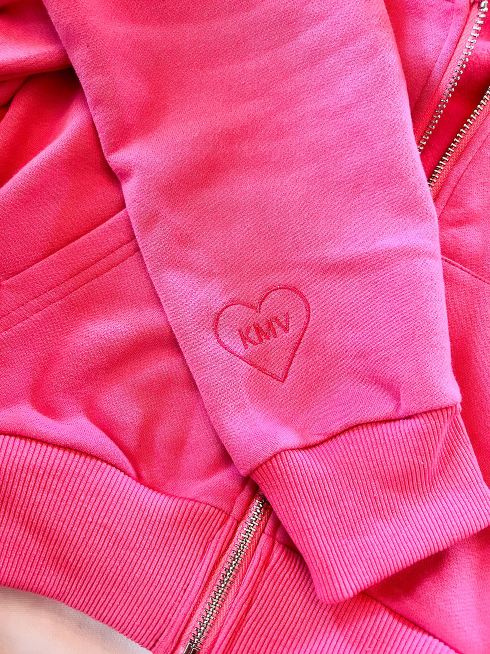 Thumbnail: Dream Zip Cropped Hoodie