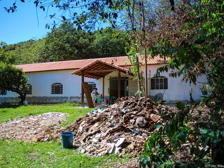 OBRA DE REFORMA DA ESCOLA MUNICIPAL VECCHI CONTINUA AVANÇANDO