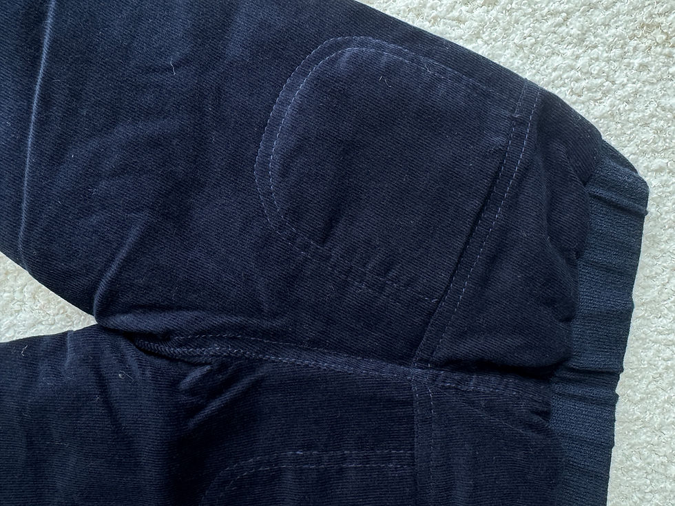 Thumbnail: Pantalone Aletta in ciniglia a costine 