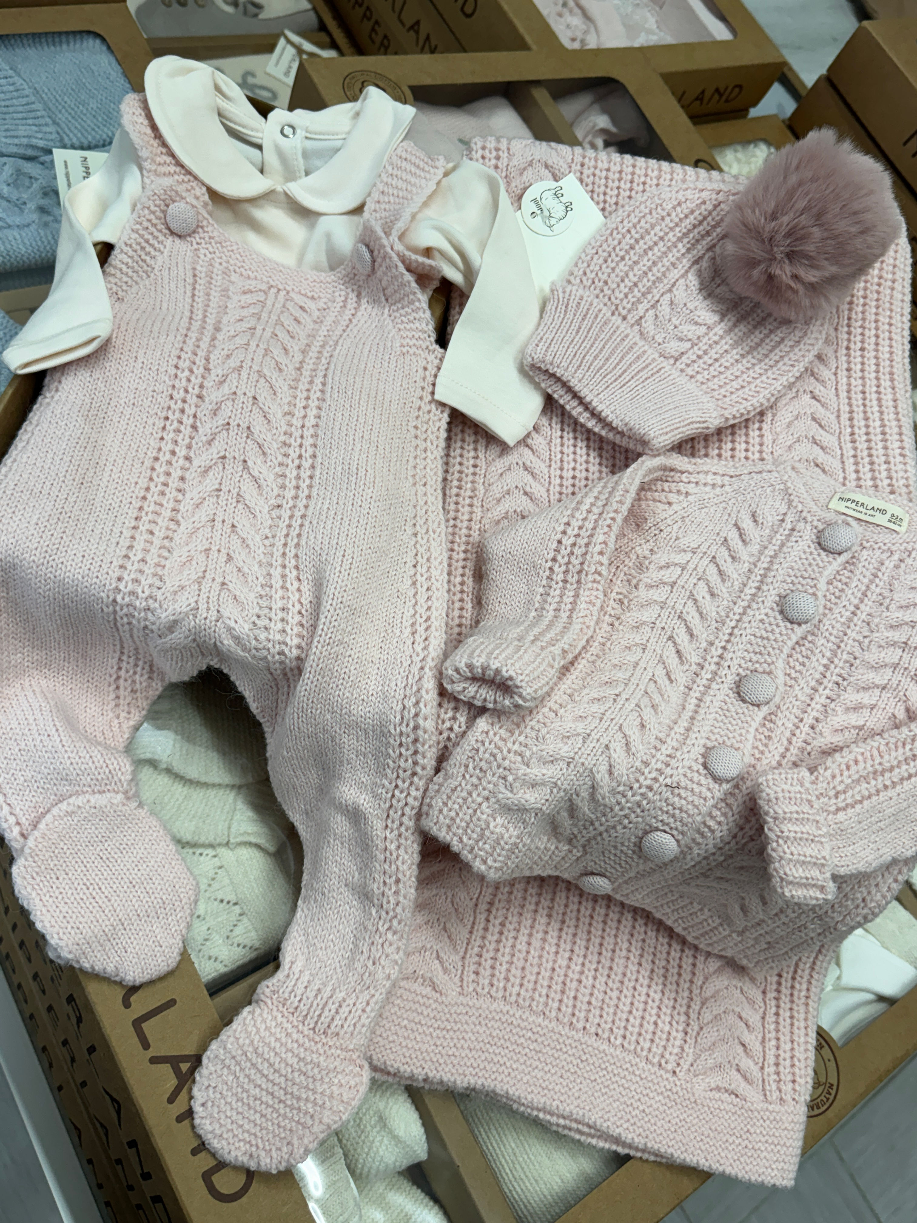 SET NASCITA IN MISTO LANA 8350