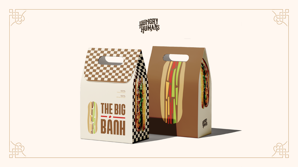 sandwich packaging design