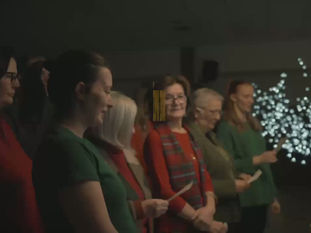 Video greeting from the parish choir