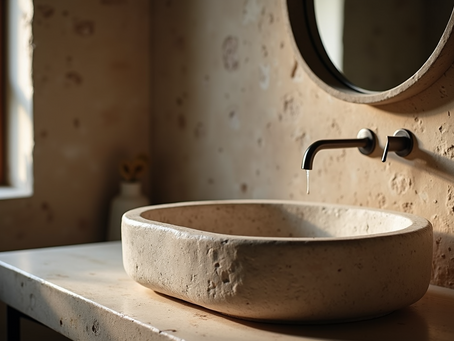 Limestone Beauties: Unique Natural Stone Sinks for Every Space