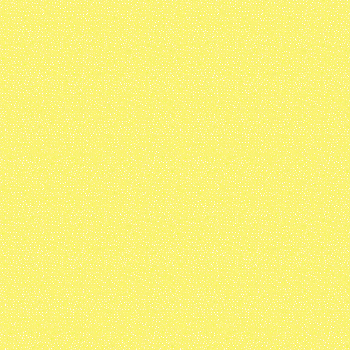 12" x 12" Printed Card Scattered Spots Yellow