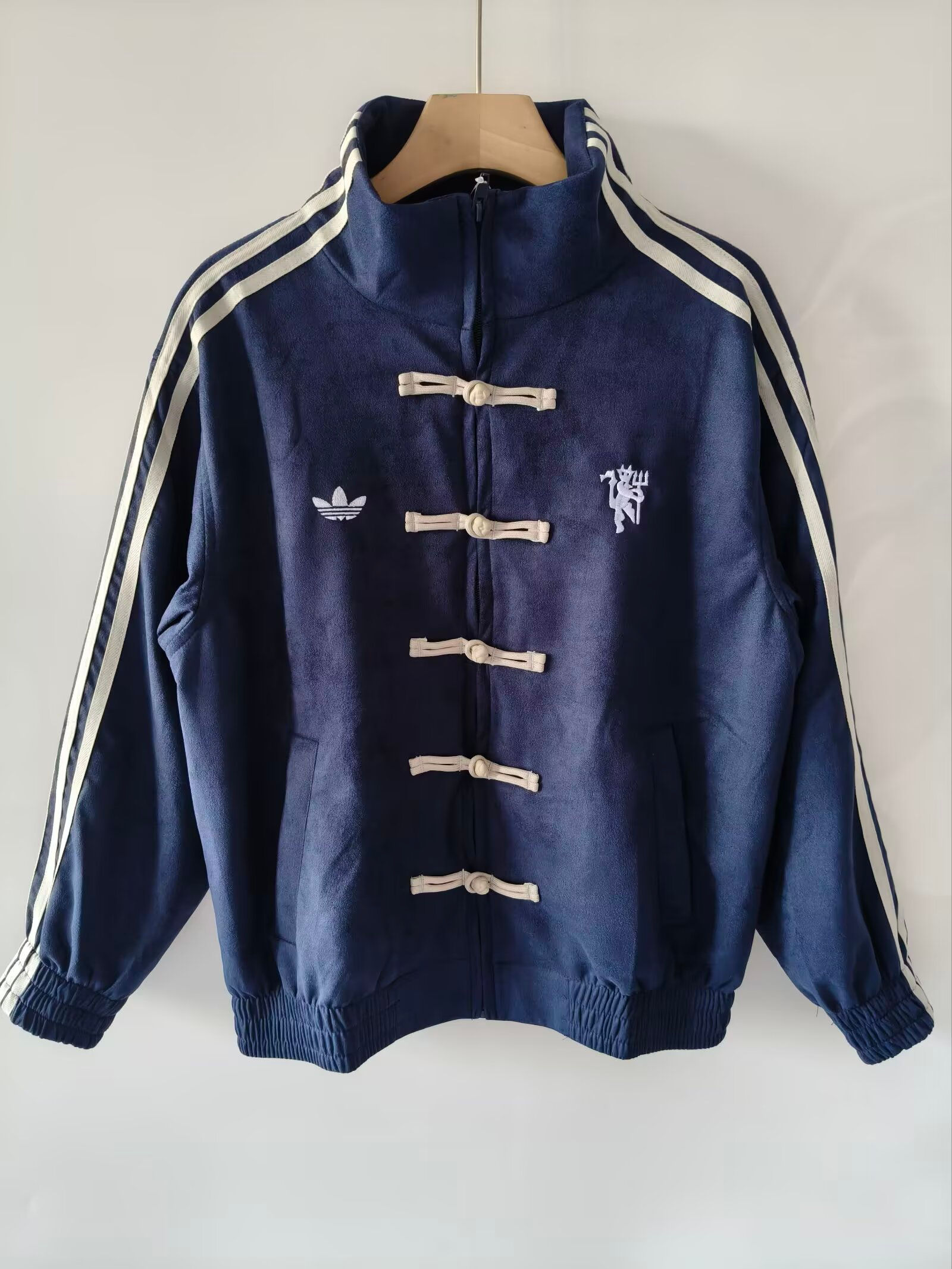 Manchester United x Chinese New Year - Chinese Style Track Top - Navy Blue