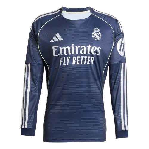 Real Madrid AWAY 2025/26 Long Sleeve