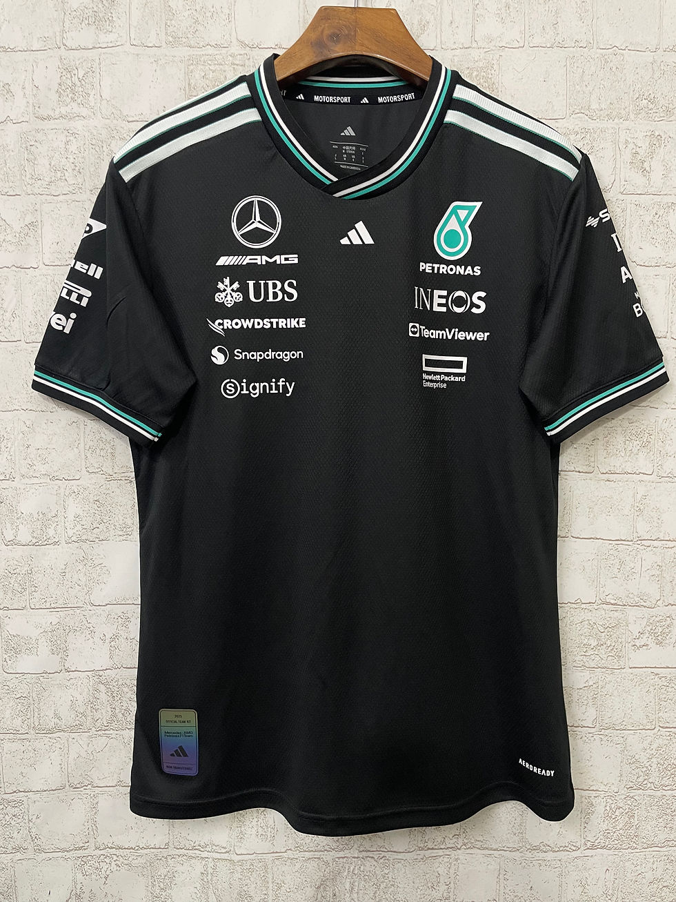 Thumbnail: Mercedes AMG Petronas F1 Team Jersey - BLACK