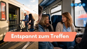 Meet5 und bodo: Spannende Ausflugsziele – ganz ohne Auto
