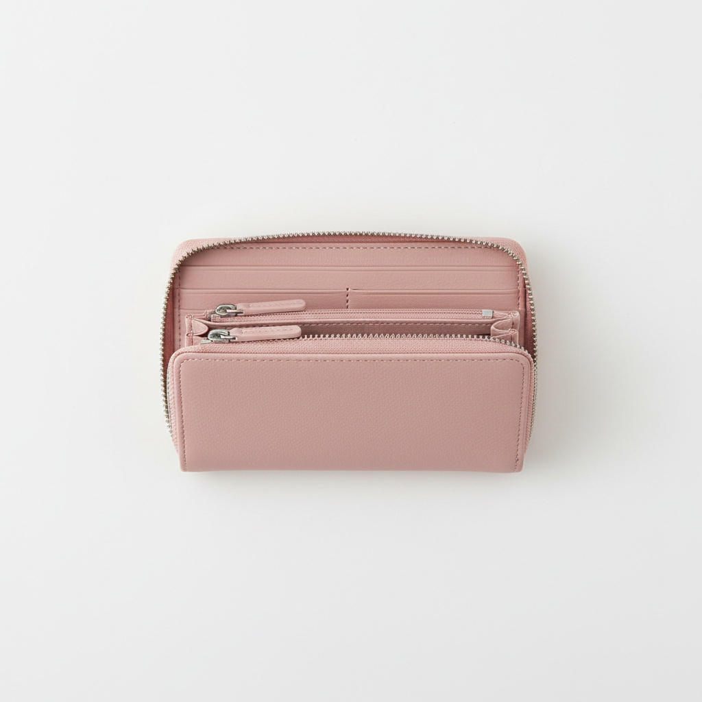 Portefeuille Compact Zippé