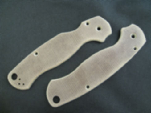 Spyderco PM 2 Camo Canvas Micarta Custom Scales