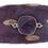 Thumbnail: Amethyst Burberry Silk Cuff