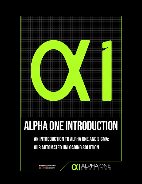 AlphaOne Robotics Intro Article