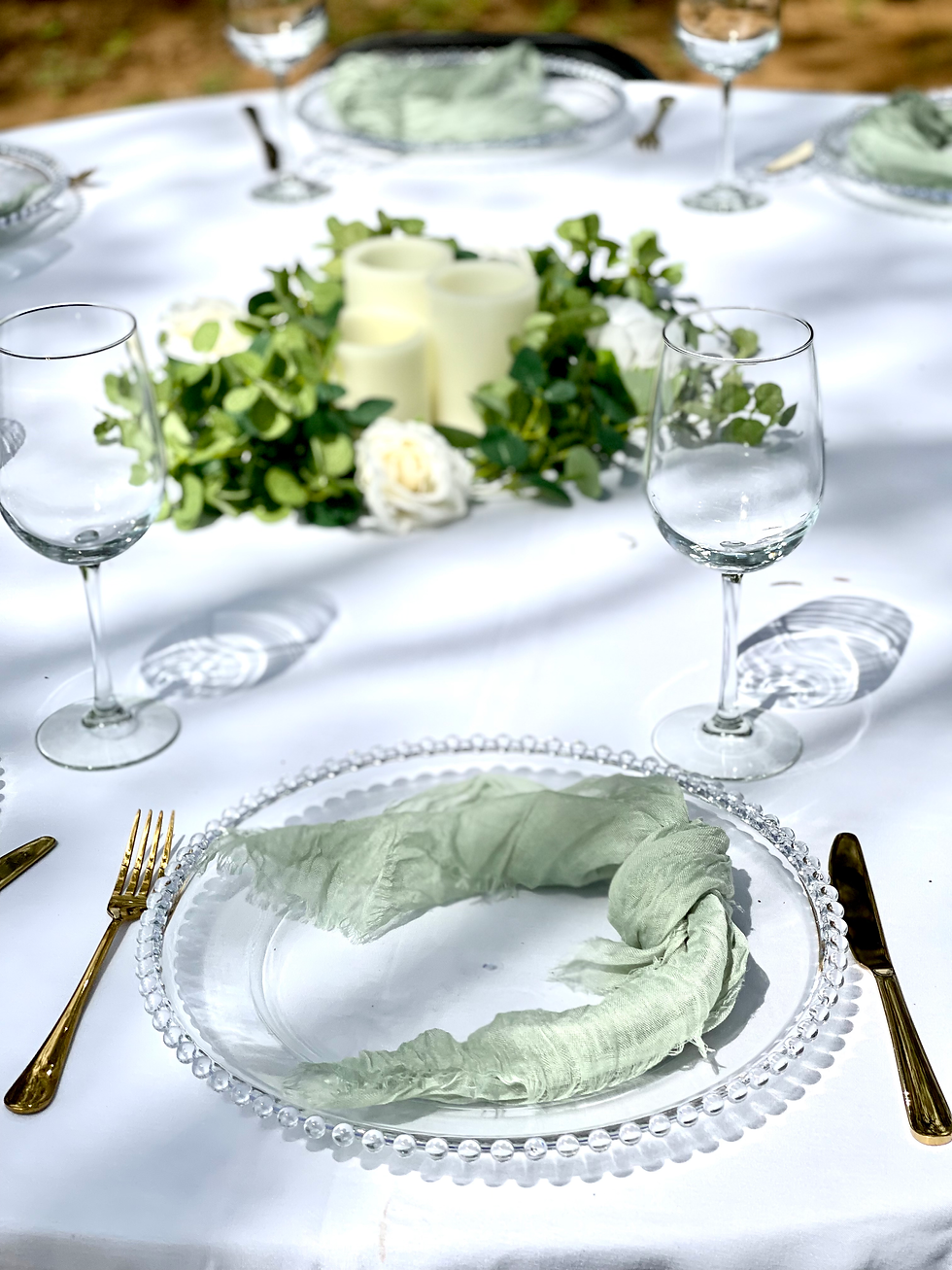 Thumbnail: Sage Green Gauze Napkin