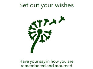 Make your final wishes clear to family & friends