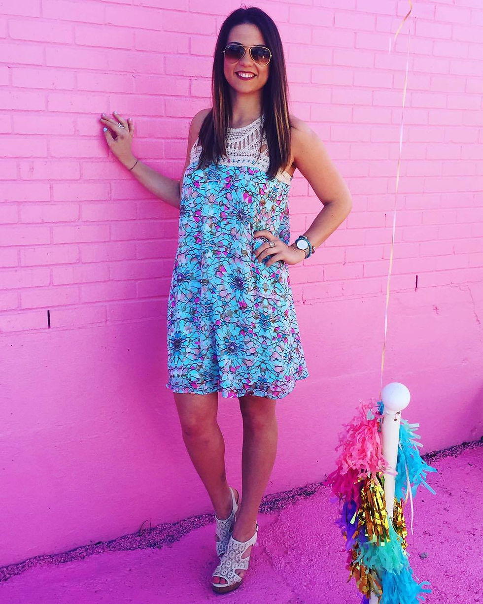 Houston color wall