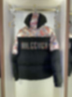 EXCLUSIVE - NILSÉVEN BLACK/PAISLEY EDITION PUFFER JACKET