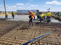 Pouring suspended deck