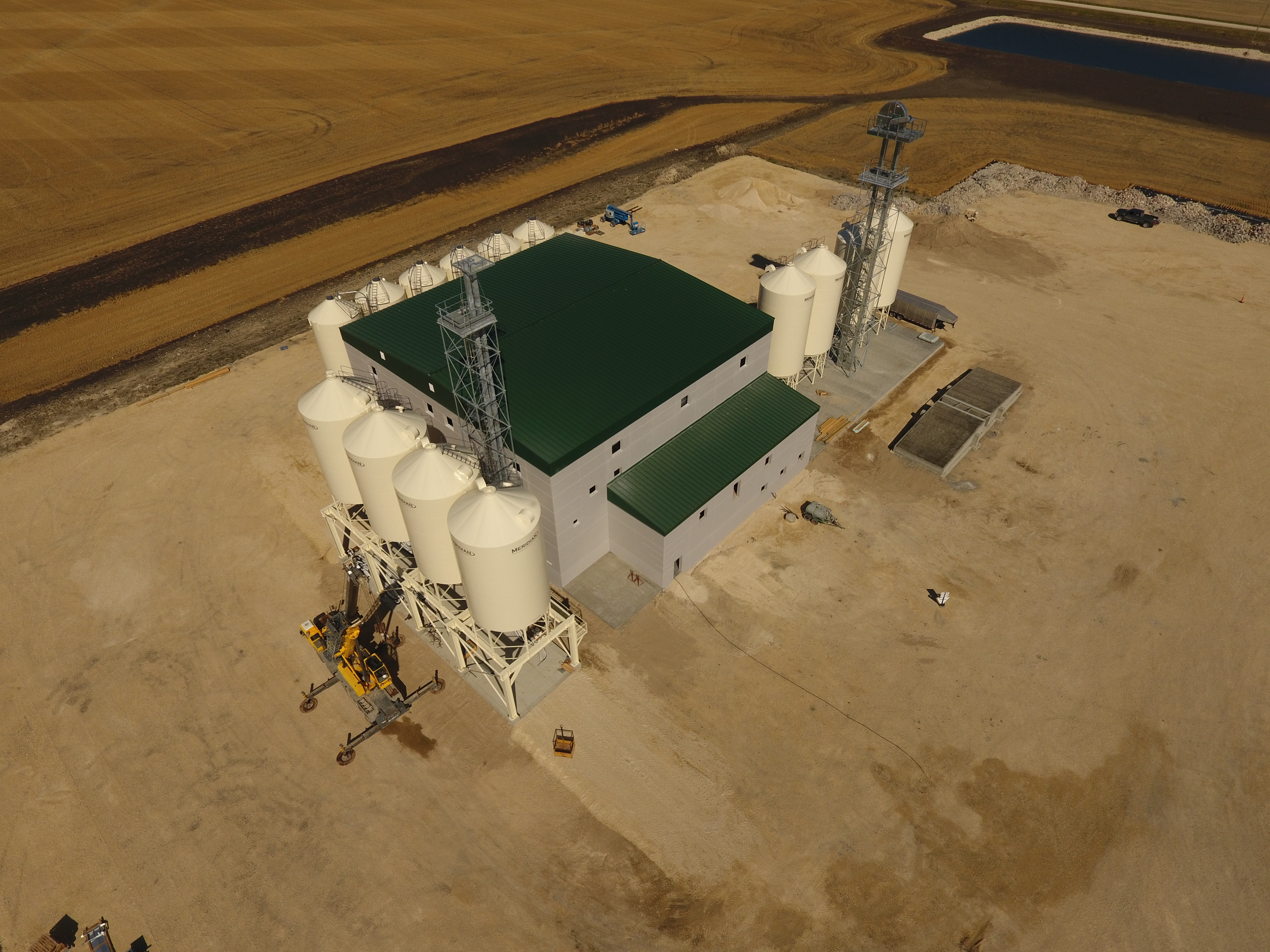 Seed cleaning plant