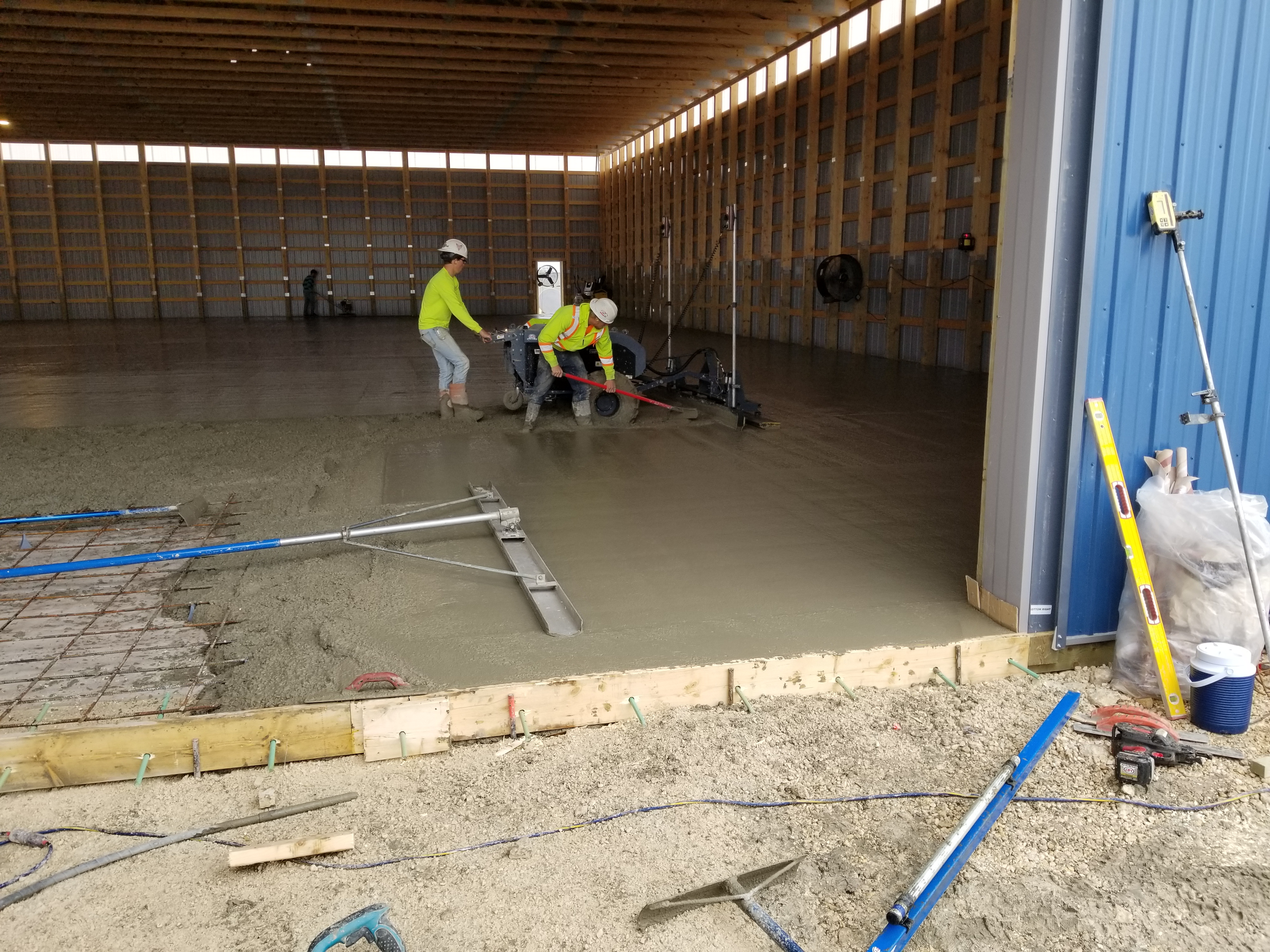 Laser screed